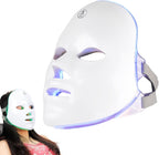 Led Face Mask Light Therapy, 7 Colors LED Light Therapy Mask for Facial Skin Care, Colorful LED Beauty Mask, Led Mask Therapy Facial