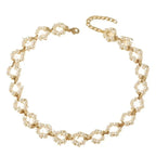 Ins Pearl Flowers Necklace Women's Clavicle Chain Jewelry Accessories