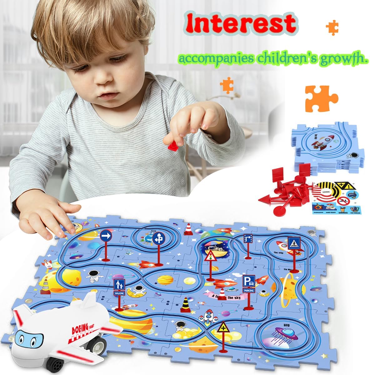 Kids Puzzle Assembly Set