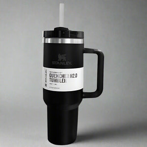 Stanley Quencher H2.0 Flow State Tumbler 40oz Cup - Black